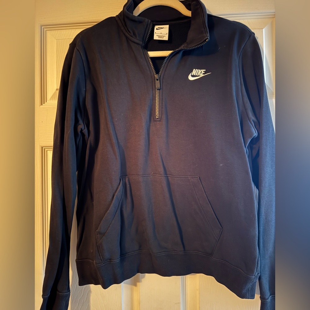 Nike half zip pull over
